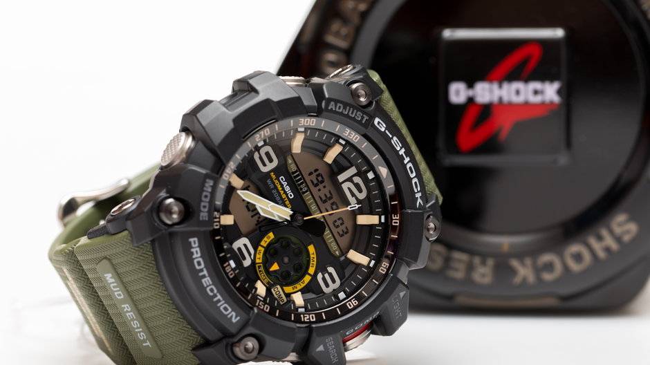 Zegarek G-Shock jest wodoodporny i wstrząsoodporny