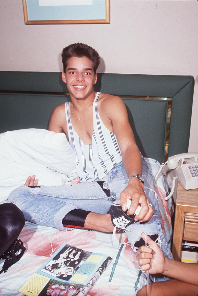 Ricky Martin w 1988 roku