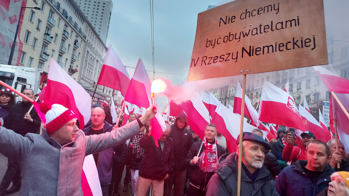 Warszawa: Szedłem w Marszu Niepodległości. To, co usłyszałem może przerażać