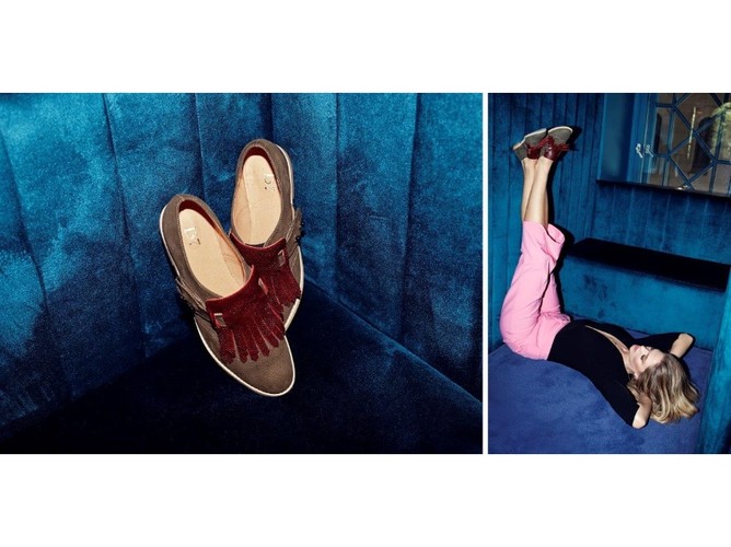 Zofia Ślotała w kampanii Loft37