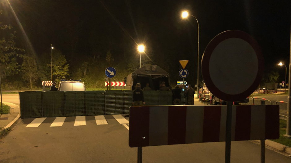 Noc z 3 na 4 października 2023 r. Polska równo o północy zamknęła przejścia graniczne ze Słowacją
