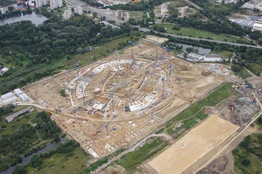 Stadion na Euro rośnie!