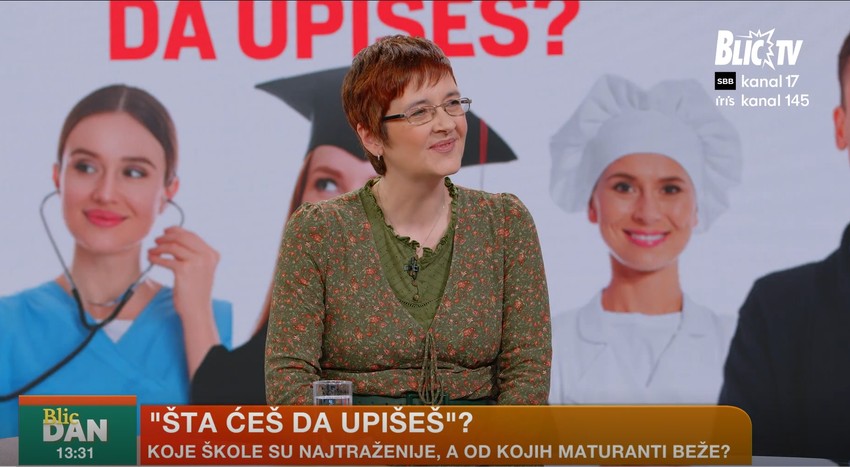 Ivana Božić, psiholog u Sektoru za podršku zapošljavanju Nacionalna službe za zapošljavanje