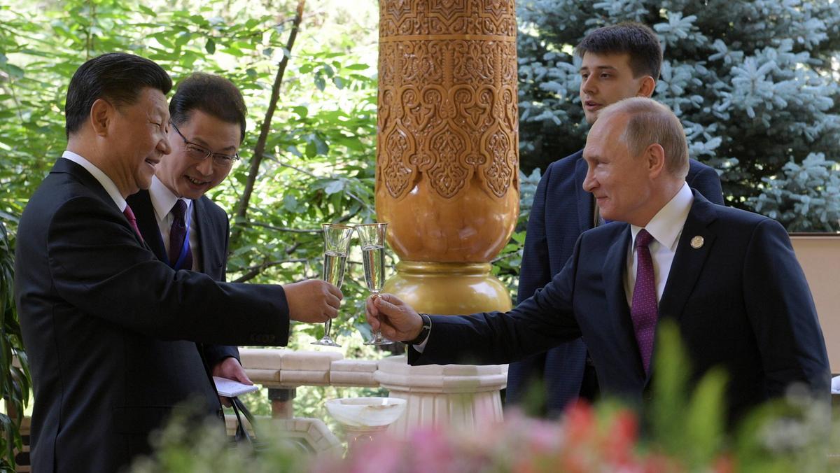 Władymir Putin Xi Jingpin