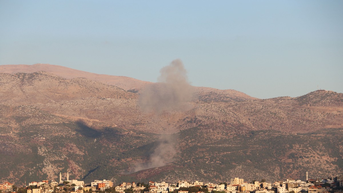 Pokoli rakétaesőt zúdított Izraelre a Hezbollah