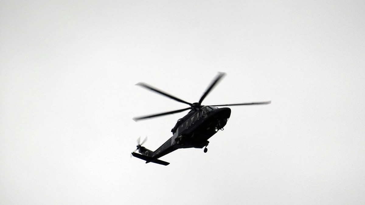 Halálos baleset: lezuhant egy rendőrségi helikopter Törökországban, ketten meghaltak