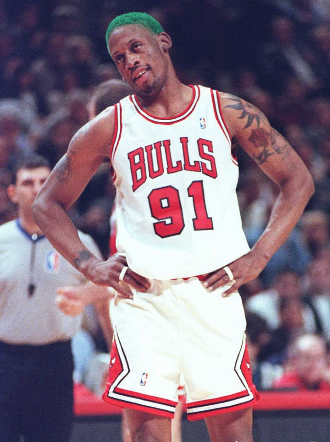 Bývalý americký basketbalista Dennis Rodman.