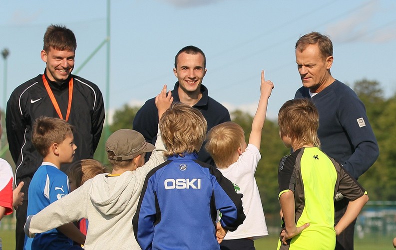 Donald Tusk w Opalenicy