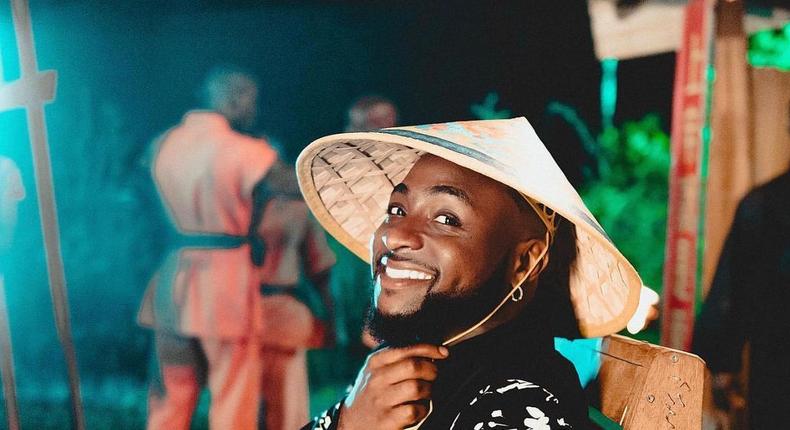 Nigerian music star David Adeleke [Instagram/Davido]