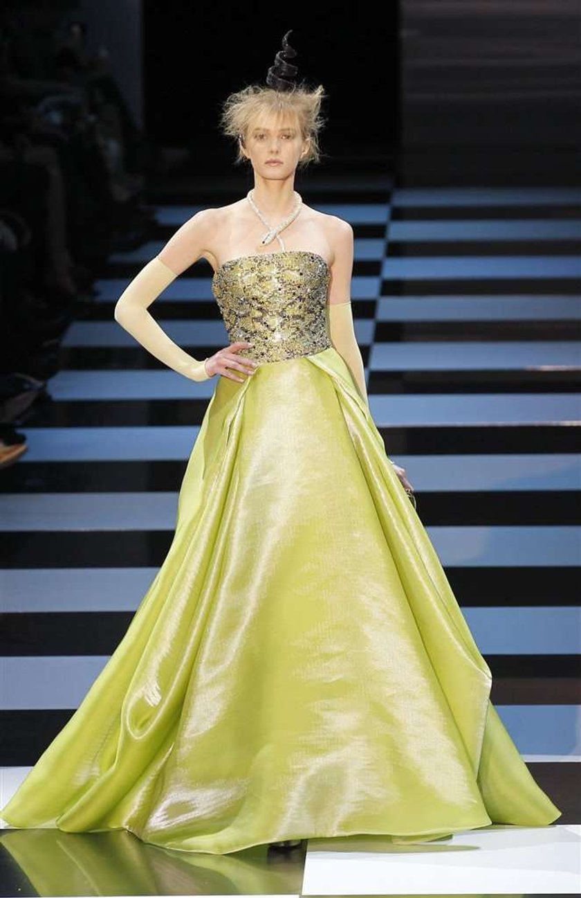 Giorgio Armani Prive haute couture wiosna lato 2012