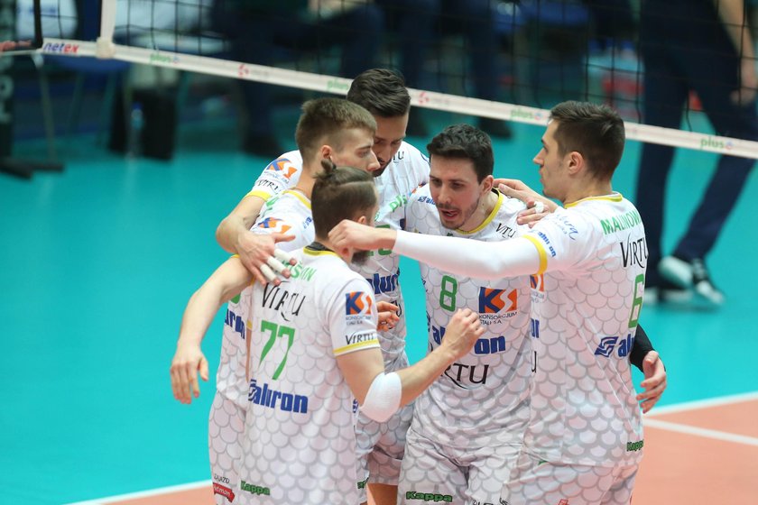 Siatkowka. PlusLiga. Aluron Virtu Warta Zawiercie - ZAKSA Kedzierzyn-Kozle. 17.04.2019