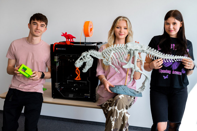 Zajęcia z druku 3D w szkole ponadpodstawowej