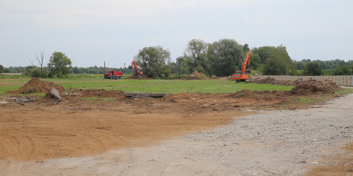 Szokujące odkrycie na budowie pod Lublinem. Z ziemi wystawała czaszka