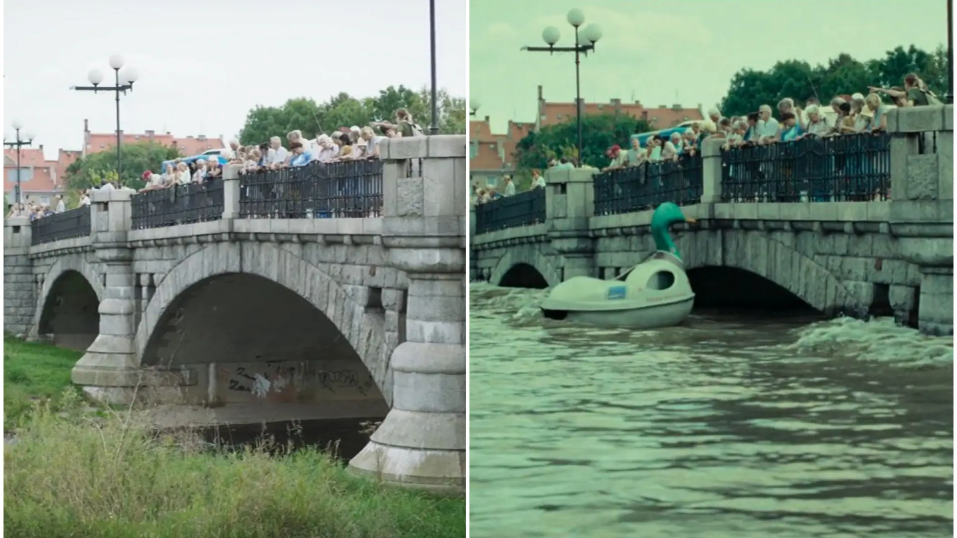 Zdradza, jak kręcono "Wielką wodę". "W tej scenie woda była prawdziwa"