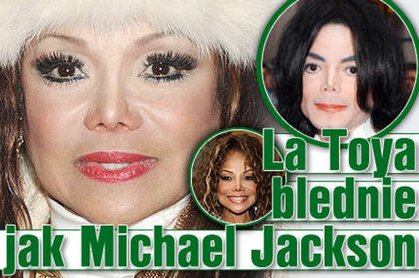 La Toya blednie jak Michael Jackson