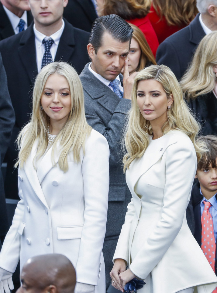 Ivanka Trump na uroczystościach zaprzysiężenia Donalda Trumpa na prezydenta USA