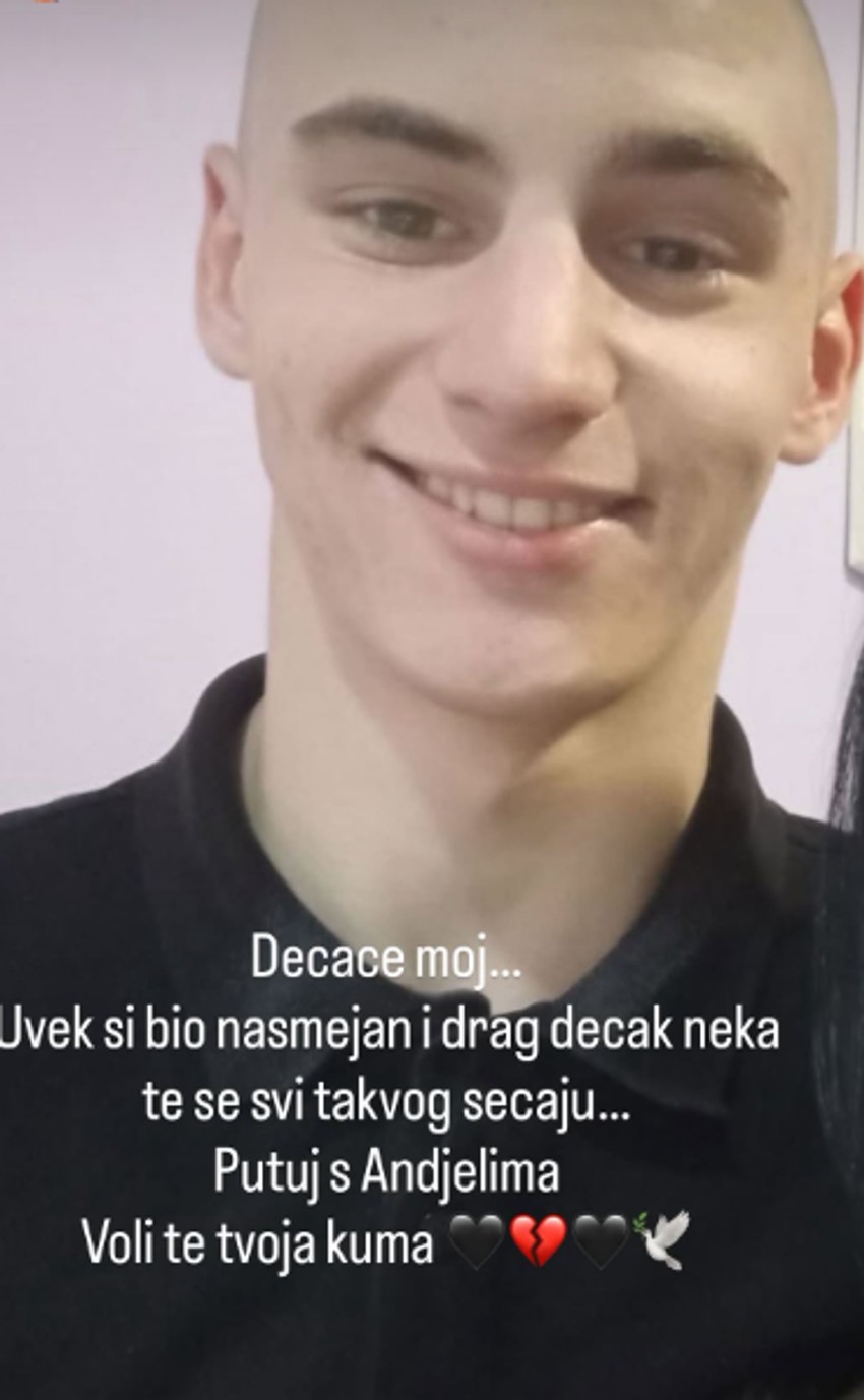 Poruke opraštanja od Nenada koji je ubijen u Tovariševu