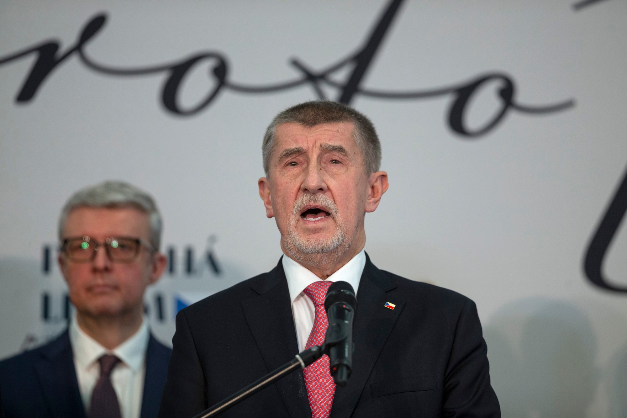 Neúspešný kandidát na českého prezidenta Andrej Babiš. 