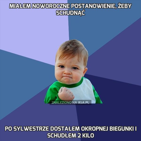 "Nowy rok, nowa ja". Zobacz najlepsze memy o postanowieniach