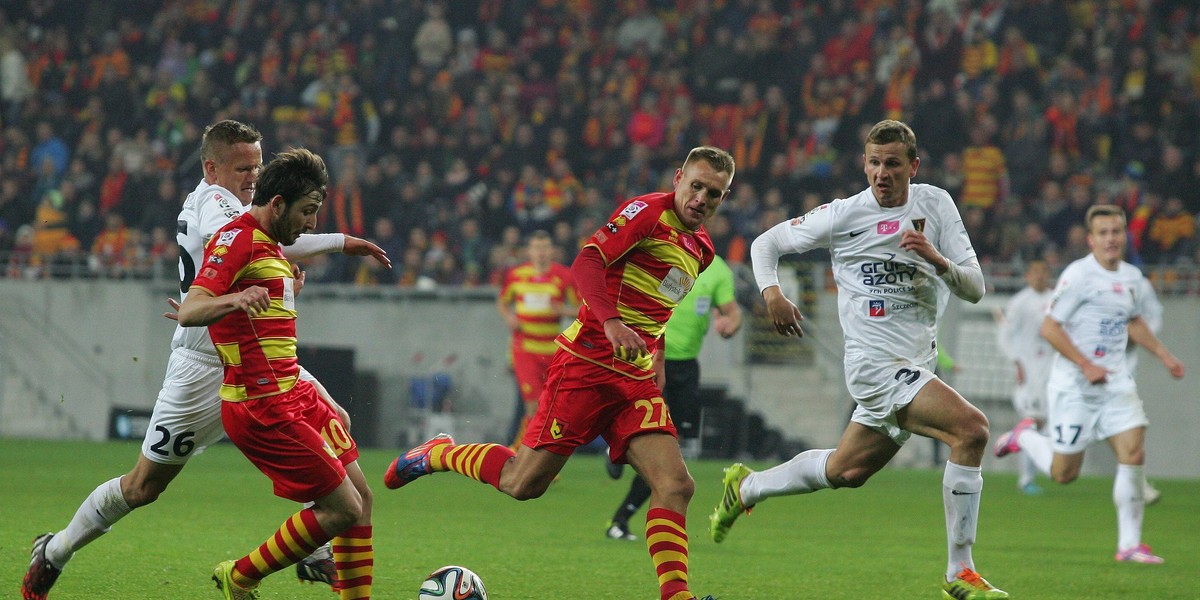 Jagiellonia Białystok - Pogoń Szczecin 5:0! Zobacz bramki wideo!