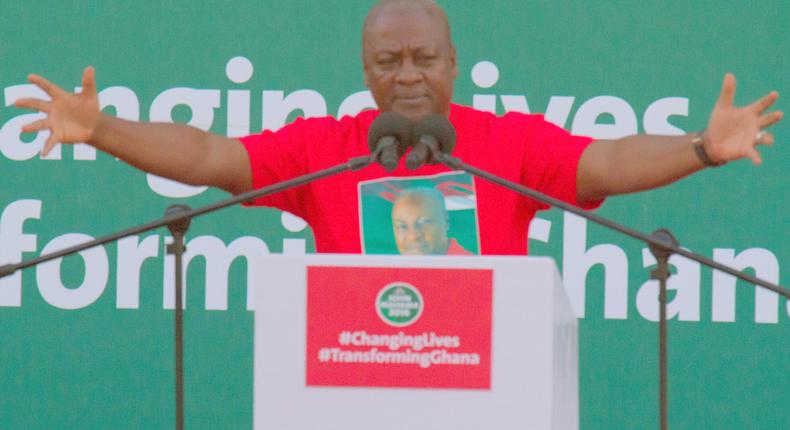 Former President John Mahama