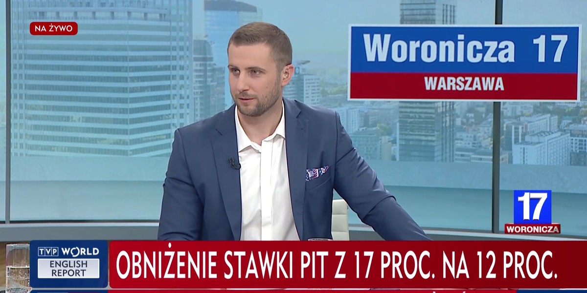 Awantura w programie TVP Info. Miłosz Kłeczek zagroził sądem Jackowi Buremu