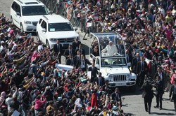 Papież Franciszek entuzjastycznie przyjęty w Meksyku. "Jesteś Meksykaninem!" [ZDJĘCIA]