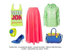 Noś się neonowo! Kolorowe stylizacje na wiosnę