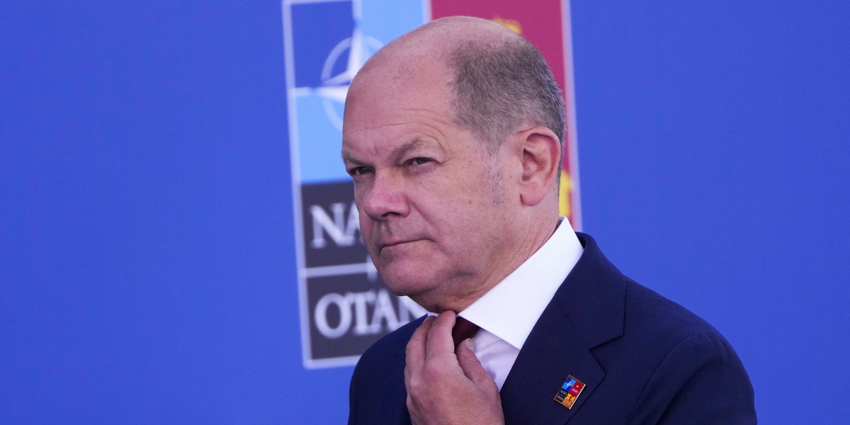 Kanclerz Niemiec, Olaf Scholz.