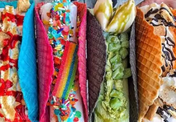 Instagram oszalał na punkcie tych tęczowych deserów lodowych