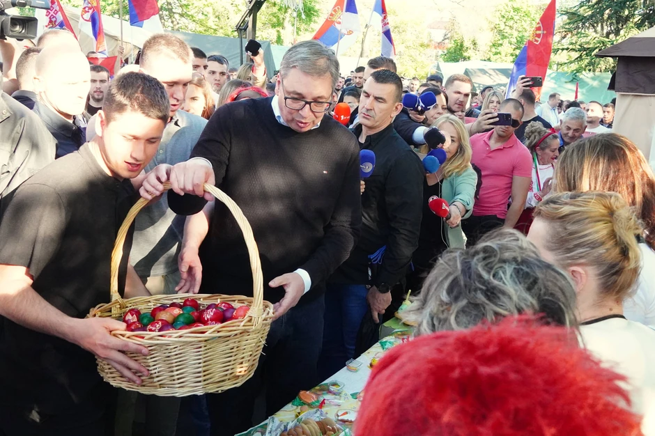 Aleksandar Vučić Veliki Petak