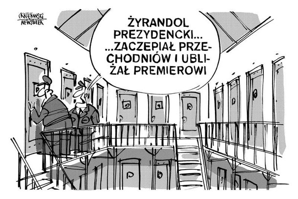 Zyrandol prezydencki komorowski krzętowski