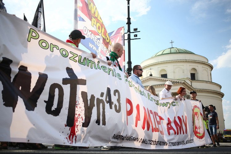 MARSZ PAMIĘCI W 73. ROCZNICĘ RZEZI WOŁYŃSKIEJ