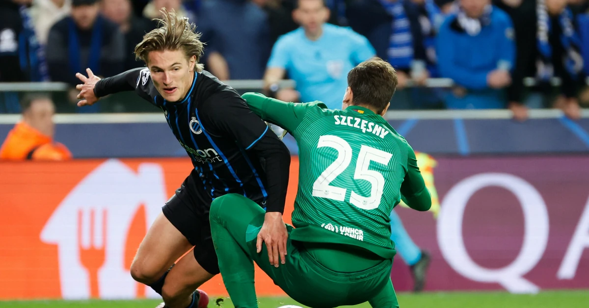 Liga Mistrzów. Szczęsny sporo zaryzykował, ale mu się upiekło. Sześć goli w meczu Barcelony