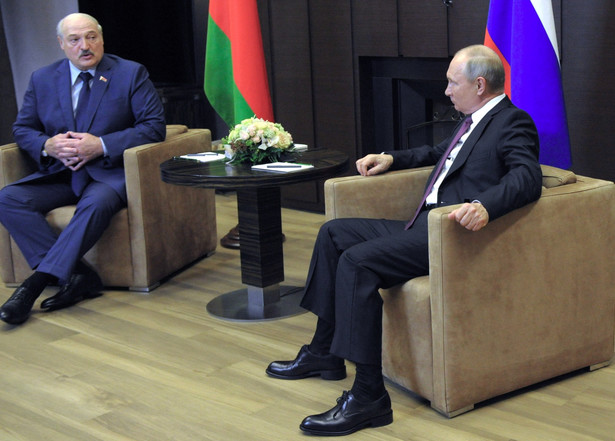 Łukaszenka i Putin na spotkaniu w Soczi