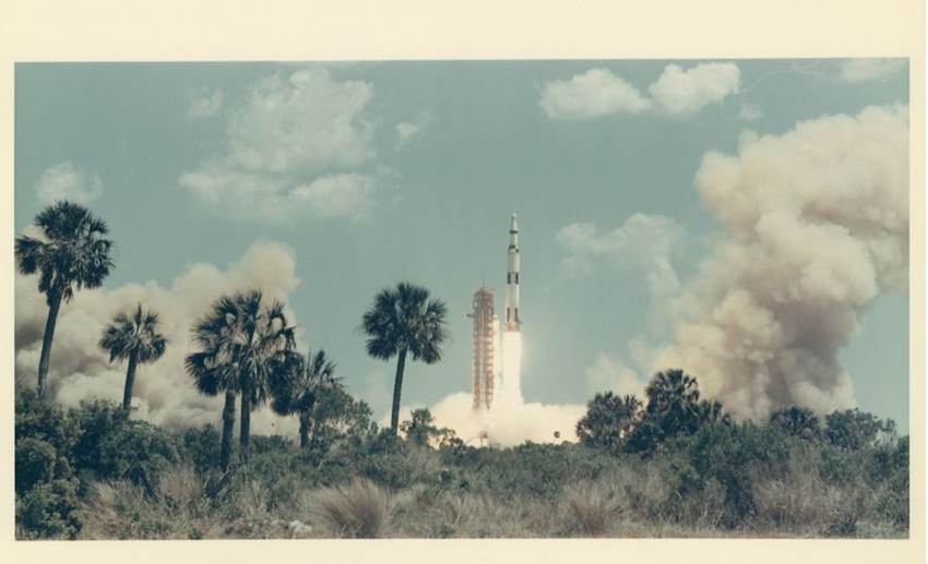 Poletanje misije "Apolo 16", april 1972.