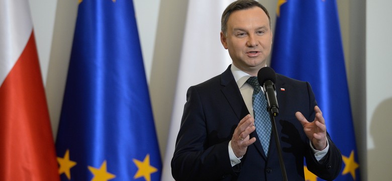 Andrzej Duda w programie "Gość Wiadomości"