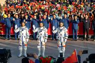 Chińscy astronauci niedługo przed startem misji