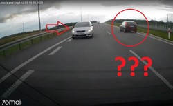 85-latka jechała pod prąd drogą ekspresową, kierowcy uciekali. Wideo szokuje
