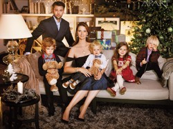 Rodzina jak z obrazka! Karolina Malinowska i Olivier Janiak w świątecznej kampanii Apart