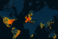 mapa zdrada