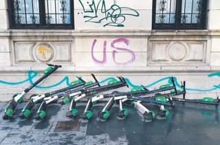 Elektryczne hulajnogi z zachodniego demobilu