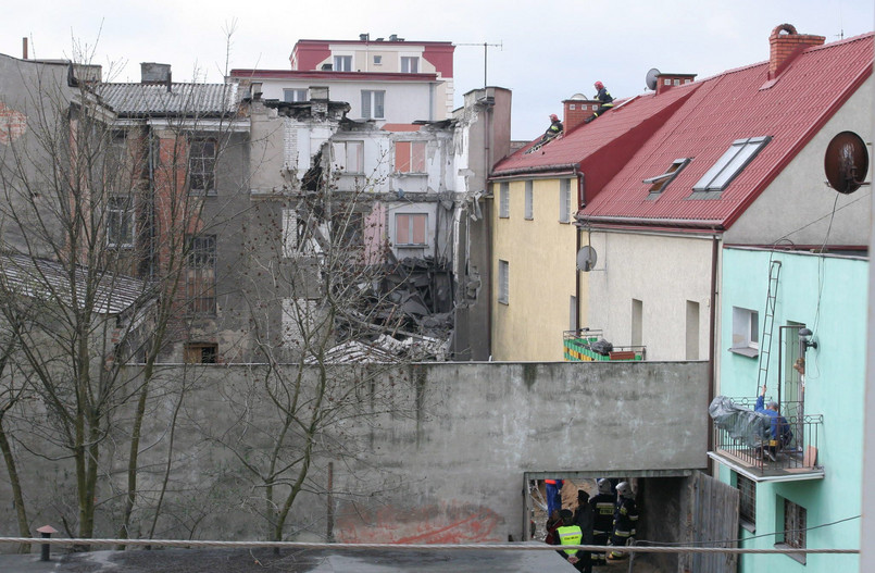 Katastrofa budowlana w Łomży