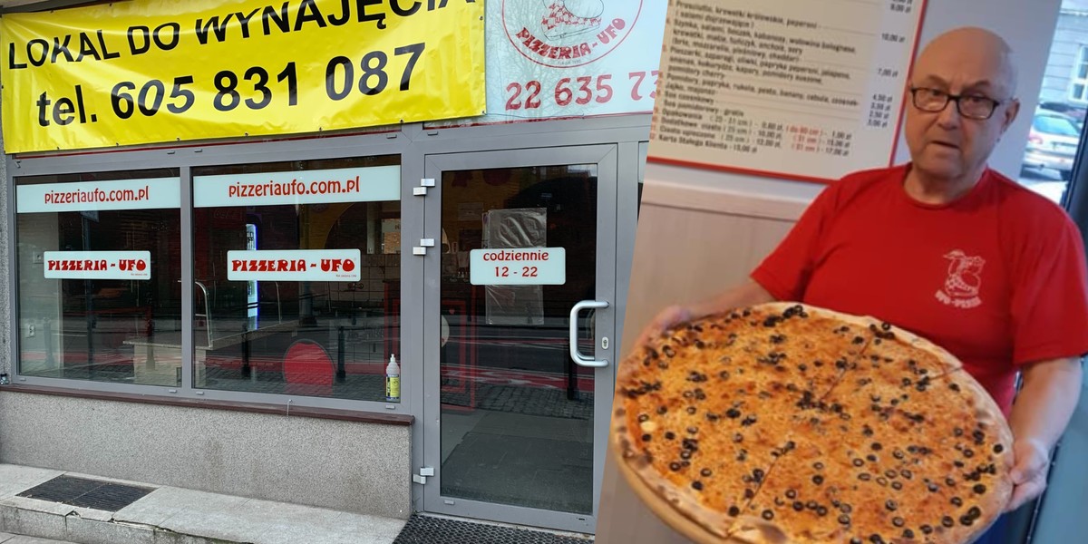 Pizzeria Ufo na warszawskiej Starówce przestaje istnieć (screen: Facebook/Pizzeria Ufo)