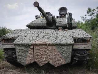 Ukraińscy żołnierze na szwedzkim CV90