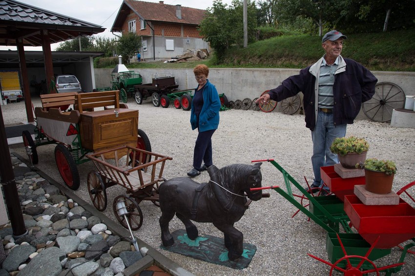 Šefik sa suprugom Remizom