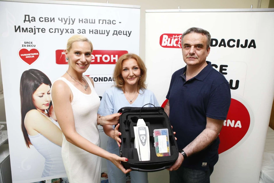 Uručenje aparata za skrining sluha u Petrovcu na Mlavi