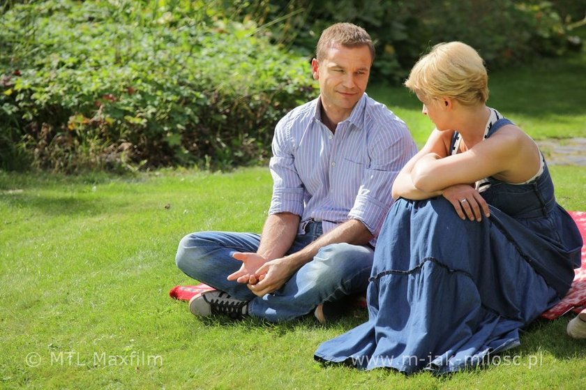 Marta (Dominika Ostałowska) i Andrzej (Krystian Wieczorek)