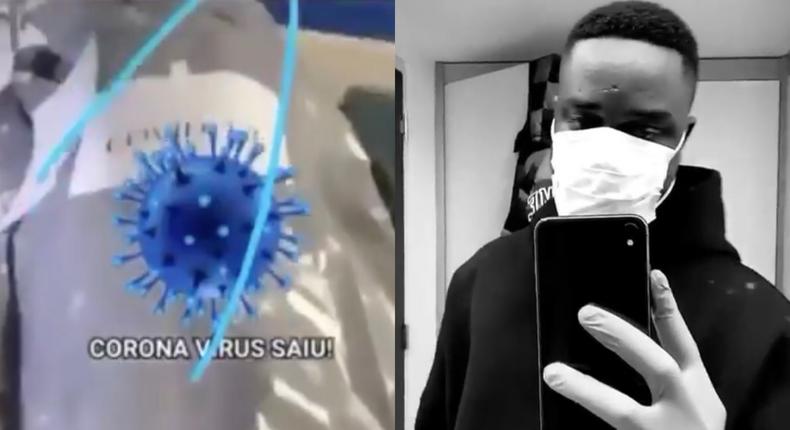 Sarkodie shares video of coronavirus dead bodies to warn fans to stay home