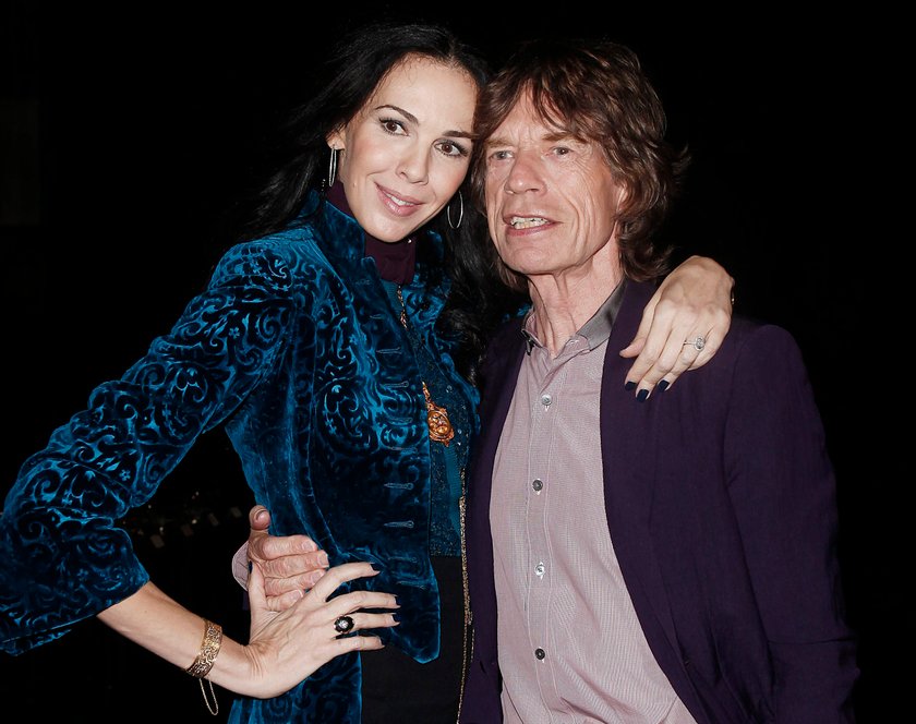 Mick Jagger i L'Wren Scott 